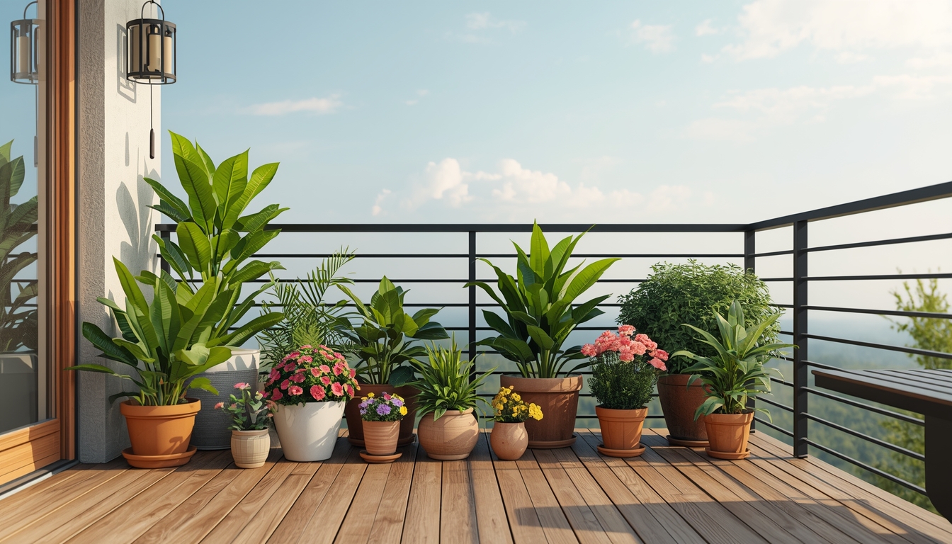 Balcony arrangement package from Xiphrannlychran